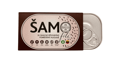 Catfish fillet with sun-dried tomatoes in oil