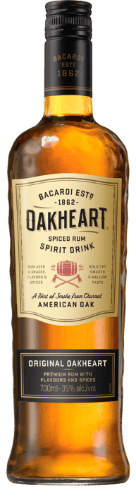 Spirt drinks BACARDI Oakheart, 35%,  ,7 l