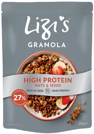 Baltyminė granola su riešutais ir sėklomis