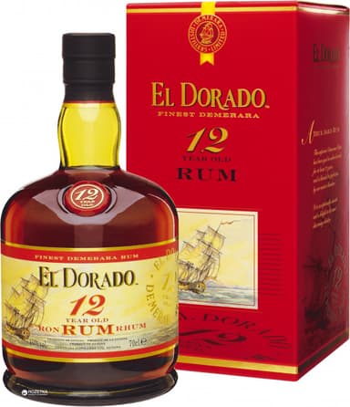 Rum EL DORADO 12 YO, 40 %, 0,7 l