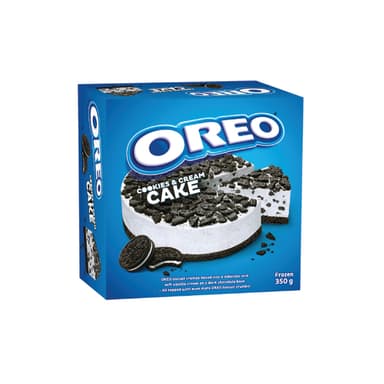 Šaldytas pyragas OREO Cookies&Cream, 400 g nepjaustytas