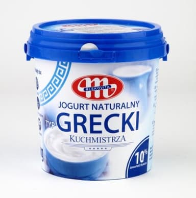 Natural greek yogurt MLEKOVITA,  10%, 1kg (M)