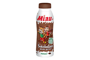 MIAU Chocolate Milk Drink, 2.6% fat, 450 ml