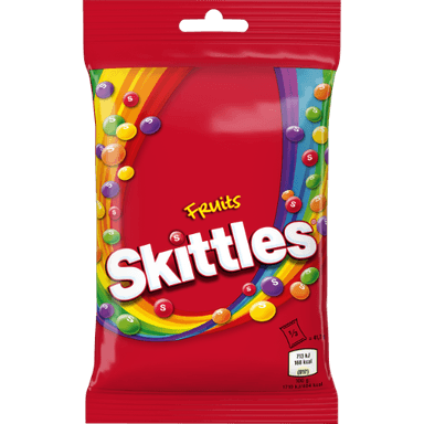SKITTLES Fruit Pouch, 125g