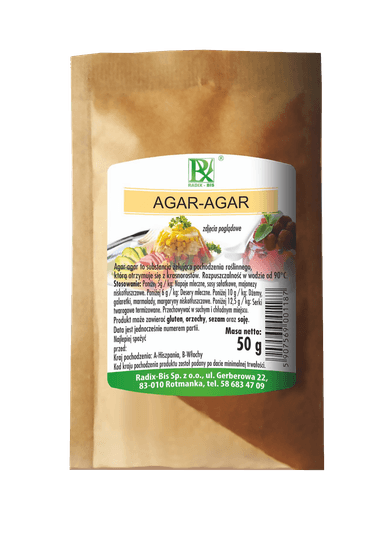 Gelatin replacement AGARAS, 50 g
