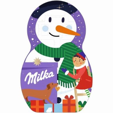 Advent calendar MILKA the snowman, 213g
