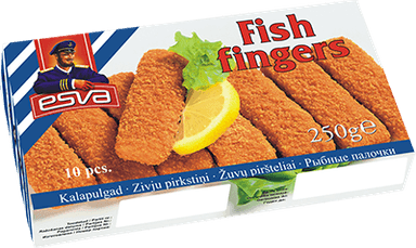 Šaldyti žuvų piršteliai ESVA, 250 g
