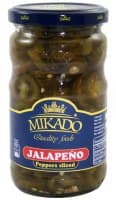 Canned jalapen MIKADO, sliced, 370 g / 190 g