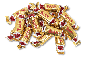 TWIX candies, 1 kg