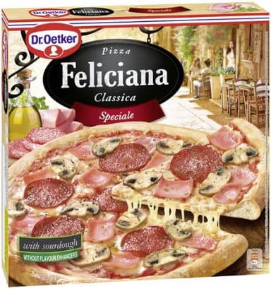 Frozen pizza FELICIANA Speciale, 335 g