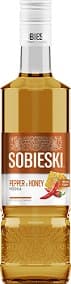 Flavored vodka SOBIESKI, pepper and honey flavor, 40%, 0.5 l