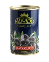 Olives MIKADO, black, pitted, 280 g/90 g