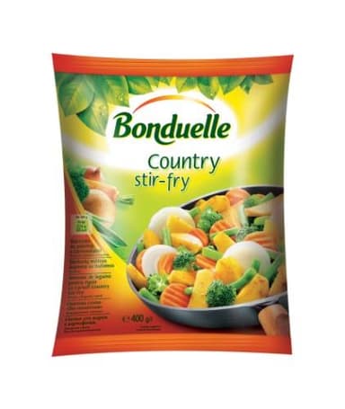 Frozen vegetable mixture BONDUELLE, with potatoes, for baking, 400 g