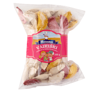 Koldūnai Vaikiški, su kalakutienos įdaru, 350g