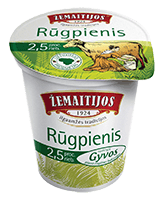 Žemaitija buttermilk, 2.5% fat, 500 ml