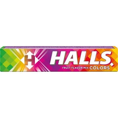 Candies HALLS Colors, fruit flavor, 33.5 g