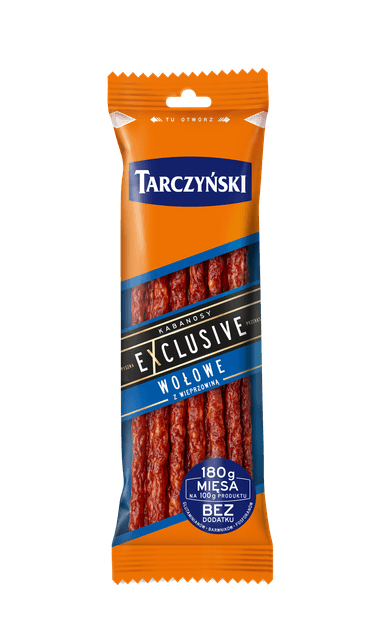 Kabanos TARCZYNSKI sausages, with beef, 90 g