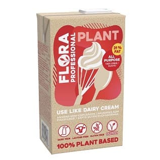 Vegan vegetable cream, FLORA, Professional.31% .1l (M)