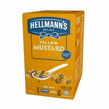 Mustard HELLMANN'S, 10 ml x 198 pcs.