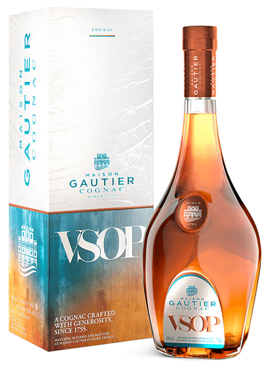 Konjakas GAUTIER VSOP, su dėžute, 40%, 0,7 l