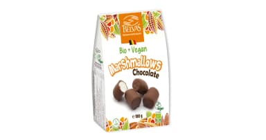 Zefyrai šokolade, ekologiški