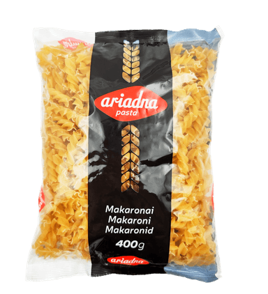 Makaronai ARIADNA, sraigteliai, 400 g