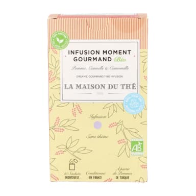 Fruit tea GOURMET MOMENT, 15 sachets, organic
