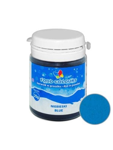 Maistiniai dažai "Esences Deco" , vandenyje tirpūs, mėlyni, 25 g