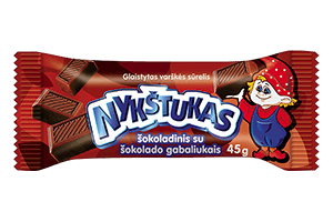 Coated cheese with chocolate pieces THUMB, 23.1%, 45g