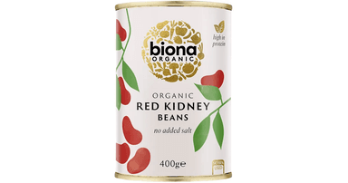 Canned red beans, organic