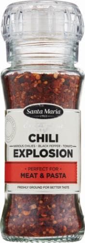 Spices mix with hot paprika, SANTA MARIA, mill