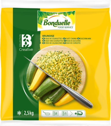 Zuchinni  "Brunoise", 2,5kg