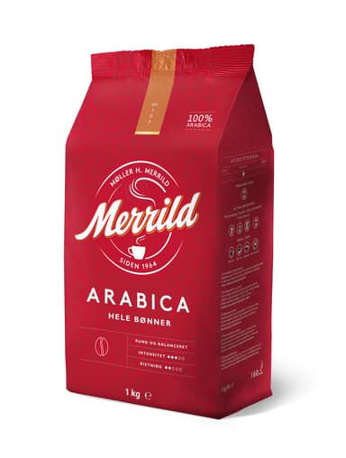 Kavos pupelės MERRILD Arabica, 1 kg, N