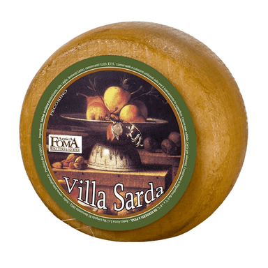 VILLA SARDA sheep milk cheese, aged 45 days.