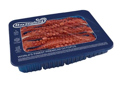 Frozen octopus tentacles, cooked, 150-200, 1,5 kg