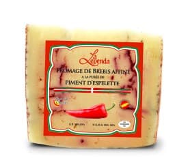 Kietasis avių pieno sūris LA LEYENDA, su raudonaisiais pipirais, brandintas 5 mėn., 150 g