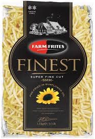 Frozen French fries FARM FRITES Finest 5x5 mm, 1,5 kg