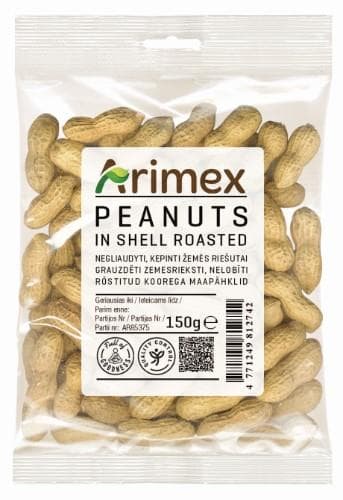 Peanuts in shell ARIMEX, roasted, 150 g