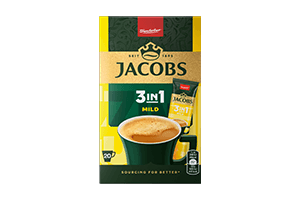 Instant coffee drink JACOBS MILD 3in1 20x11.1g