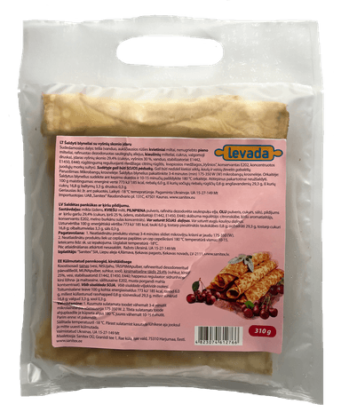 Šaldyti blynai LEVADA su vyšnių įdaru 52g x 6 vnt