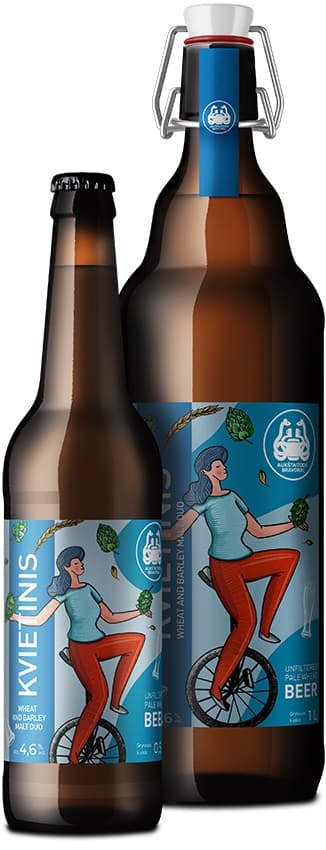 Beer Wheat, 4.6%, 1l, D