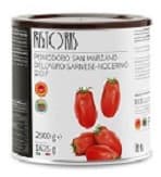 Tomatoes RISTORIS San Marzano, peeled, in their own juice, 2,5kg / 1,625kg
