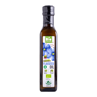 Organic flaxseed oil BIONATURALIS, unrefined, 250 ml LT-EKO-001