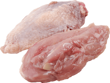 Frozen  guinea fowls fillet with skin, 2pc.,~500 g France