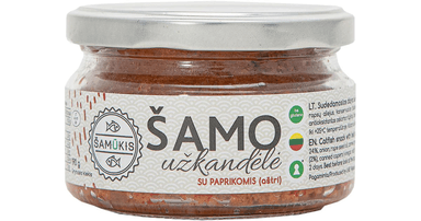 Pikeperch appetizer with peppers