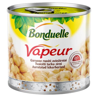 Vapeur chick peas BONDUELLE, 265g/310g