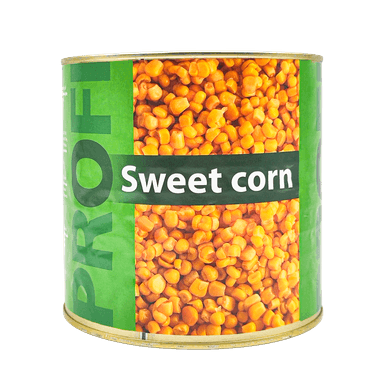 Canned corn PROFI, sweet, 2,5 kg/1,775 kg