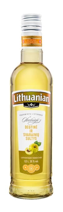 Spirit drink LITHUANIAN, Soft Quince, 30%, 0.5 l