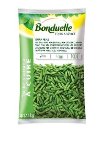 Frozen snap peas BONDUELLE, 2,5 kg