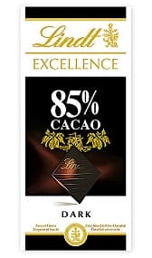 Chocolate LINDT Excellence, black, 85%, 100 g